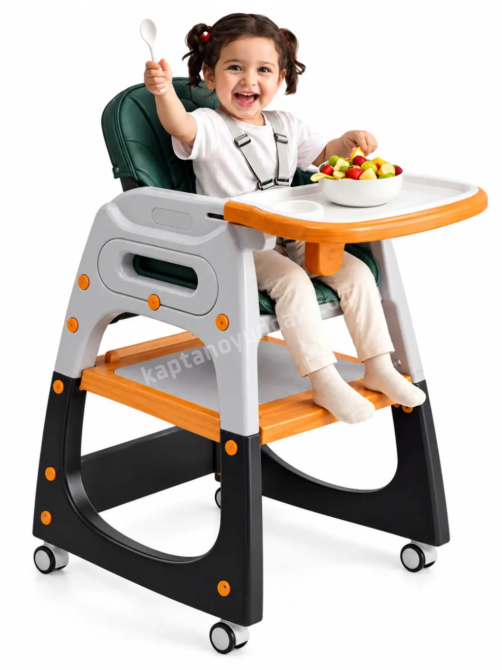 9 u 1 Arada Dönüşebilen Mama Sandalyesi Çalışma Masası Aktivite Masası 3