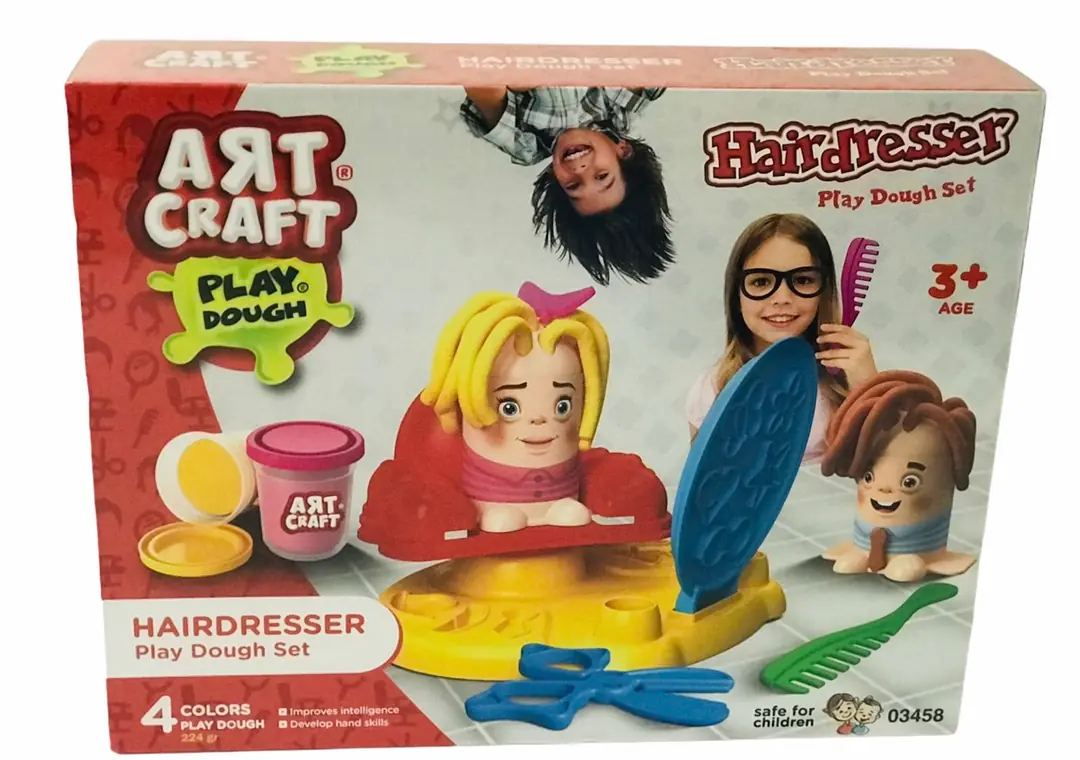 Dede Kuaför Oyun Hamuru Seti Oyuncak 3