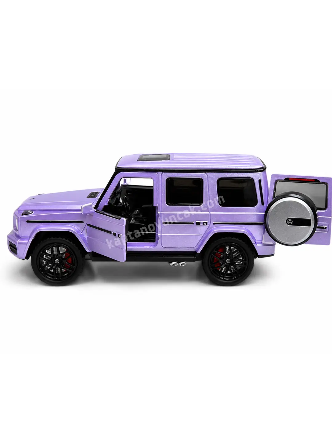 Kapıları Açılıp Kapanabilen Sürtmeli Mercedes Amg G63 Sesli Işıklı Lastikli 4