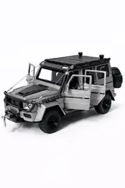 Kapıları Açılıp Kapanabilen Çek Bırak Sesli ve Işıklı Metal Mercedes Amg G63 Jeep 2