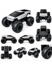 Uzaktan Kumandalı Şarjlı Suda ve Karada Gidebilen Tesla Cybertruck Off Road Araba 2