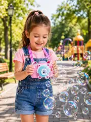 Tam Otomatik Fotoğraf Kamera Makinası Figürlü Köpük Balon Makinası 2