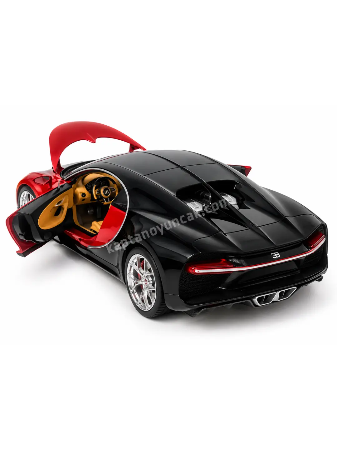 Kapıları Açılıp Kapanabilen Çek Bırak Metal Bugatti Chrion 1:24 5