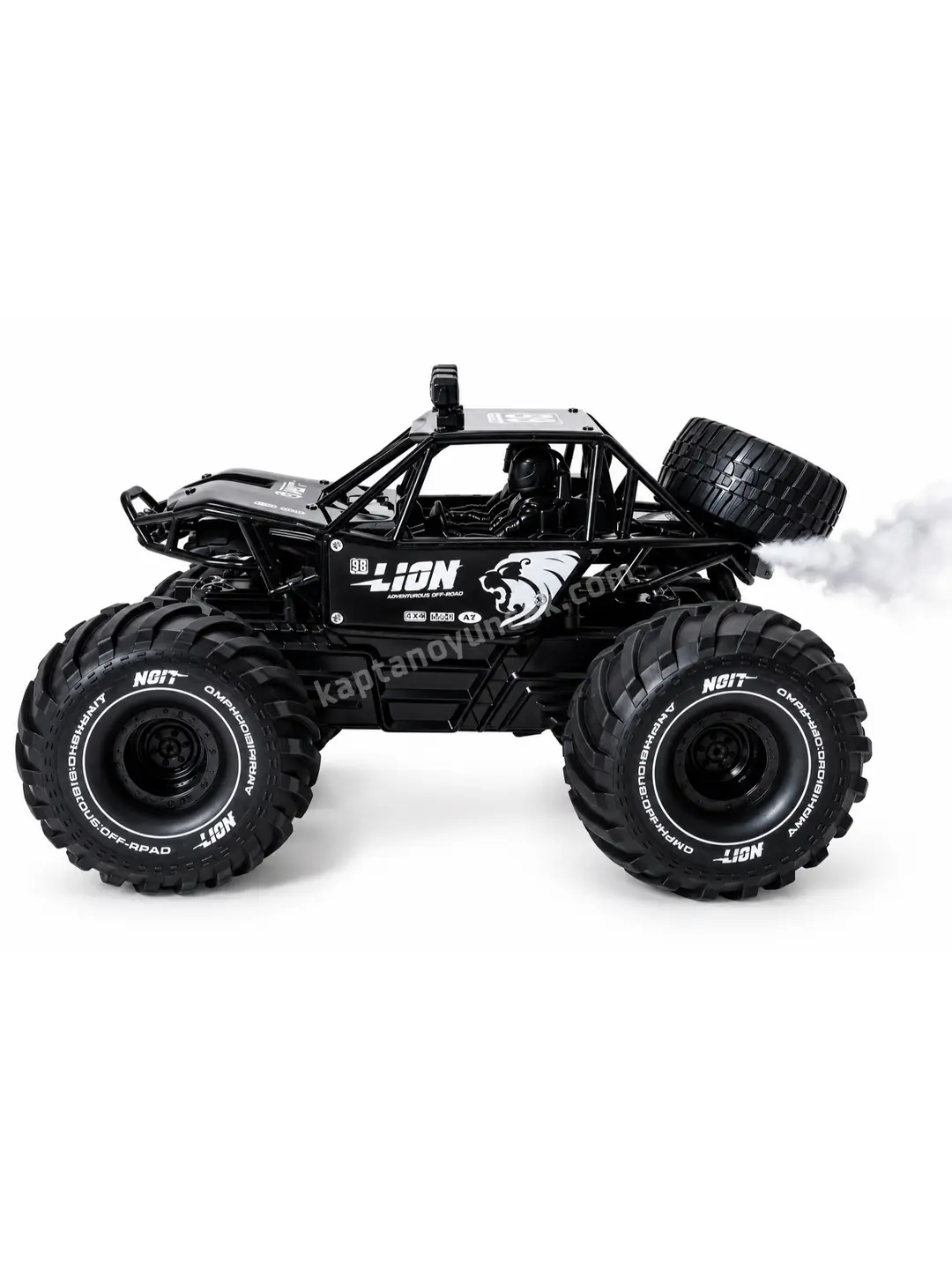 Uzaktan Kumandalı Şarjlı Suda ve Karada Gidebilen 4x4 Off Road Araba 6
