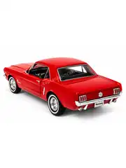 Kapıları Açılıp Kapanabilen Çek Bırak Metal Ford Mustang Coup 1964 1:24 7