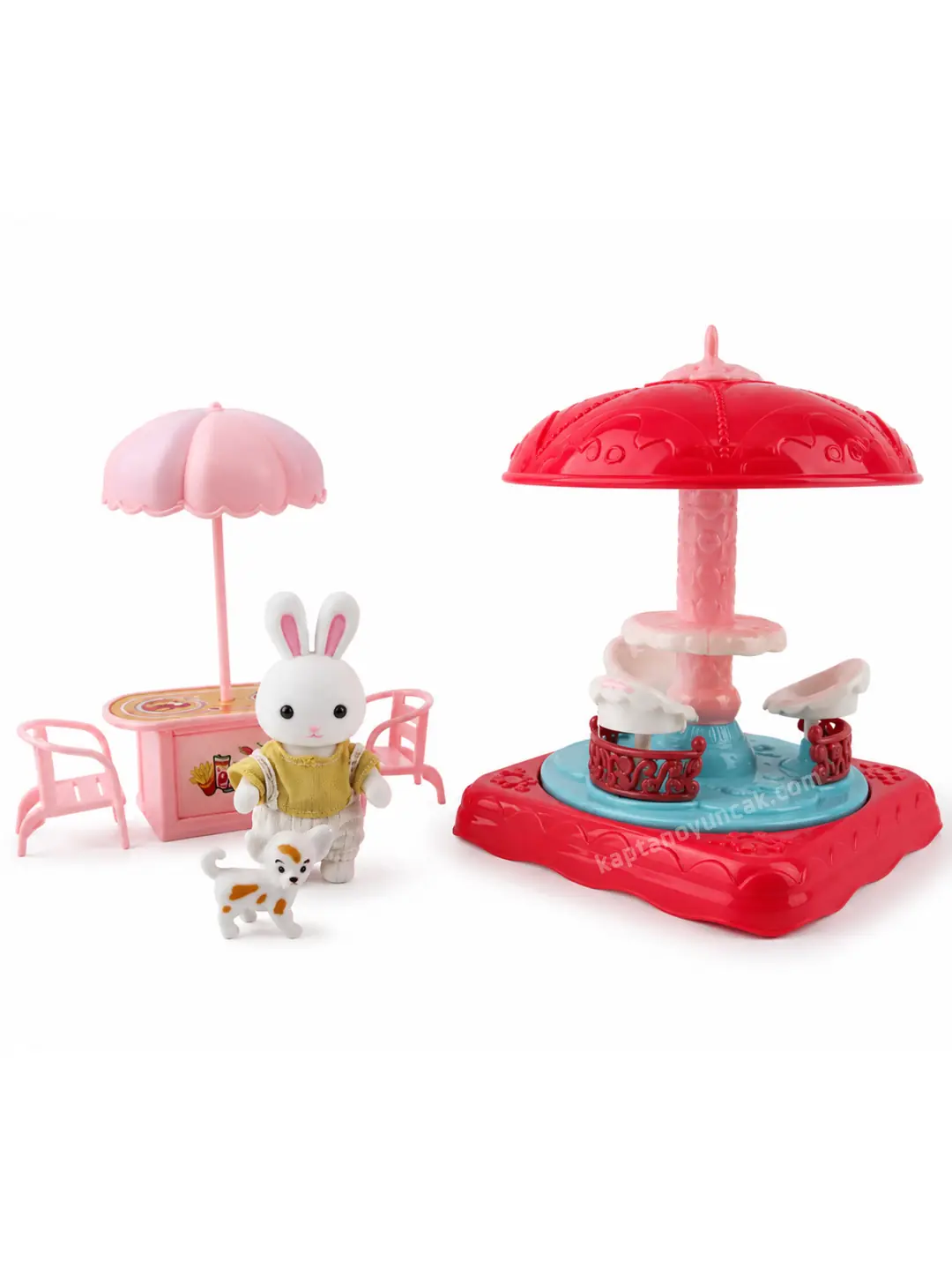 Bay Dreamy Mini Tavşan Ailesi Eğlence Parkı 3