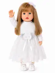 Özel Kıyafetli Türkçe Konuşan Sesli Azra Bebek 60 Cm 1