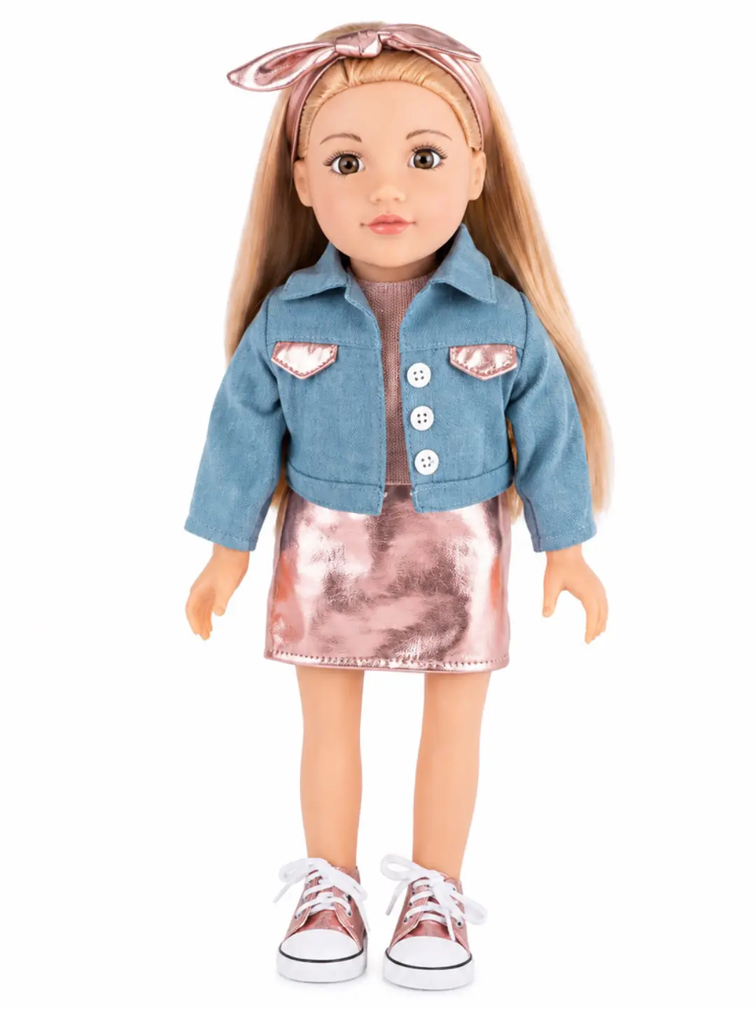 Kot Ceketli Alya Bebek 47 Cm 3