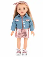 Kot Ceketli Alya Bebek 47 Cm 3