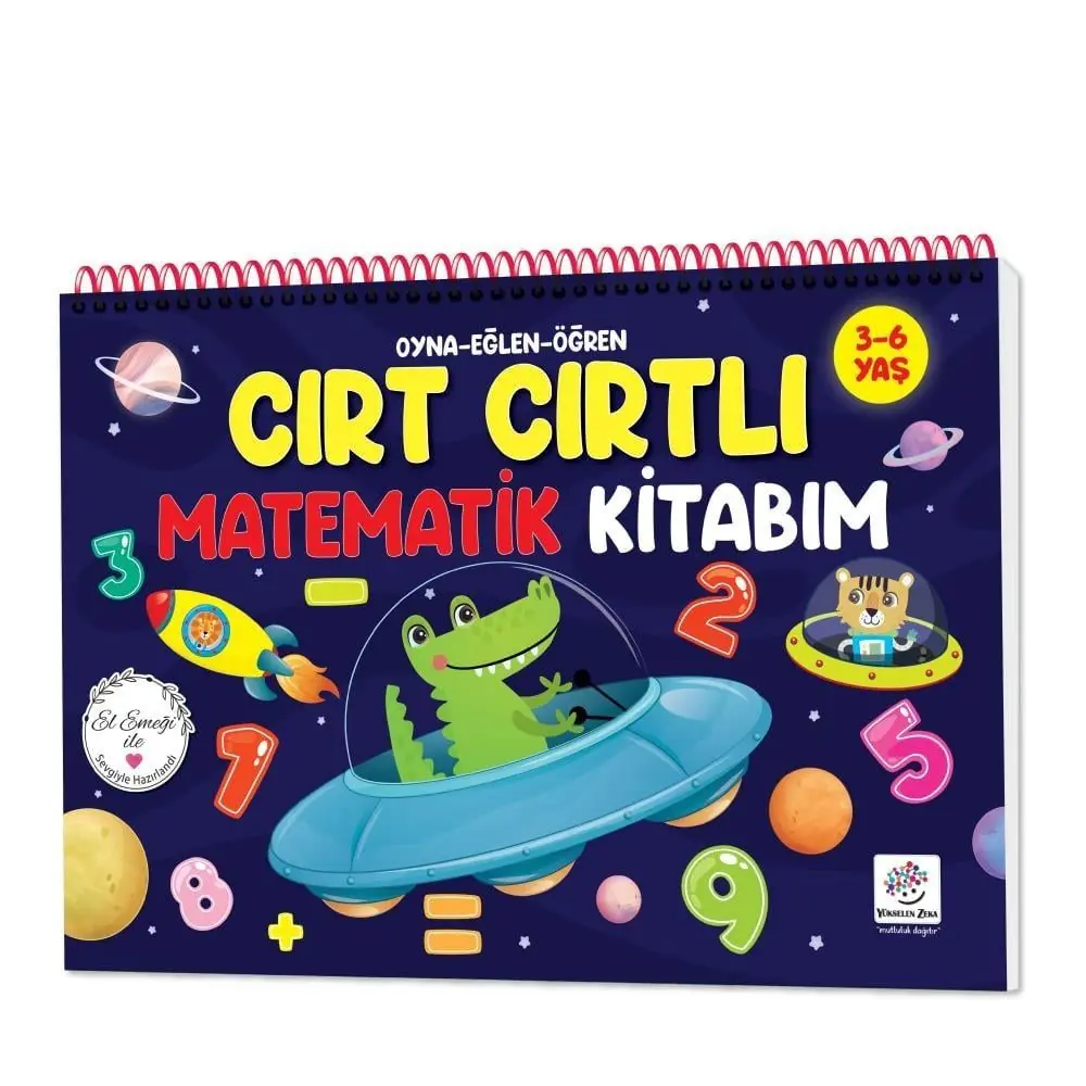 Cırt Cırtlı Matematik Etkinlik Kitabım 3-6 Yaş 1