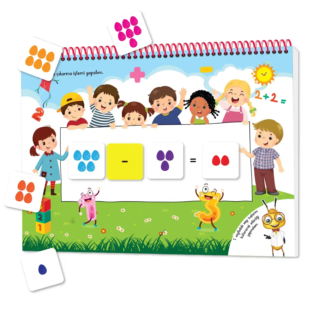 Cırt Cırtlı Matematik Etkinlik Kitabım 3-6 Yaş 4
