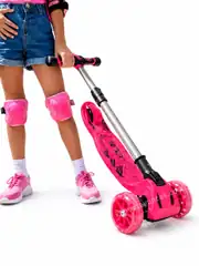 Cool Wheels 3 Tekerlekli Katlanabilir Maxi Işıklı Scooter 7