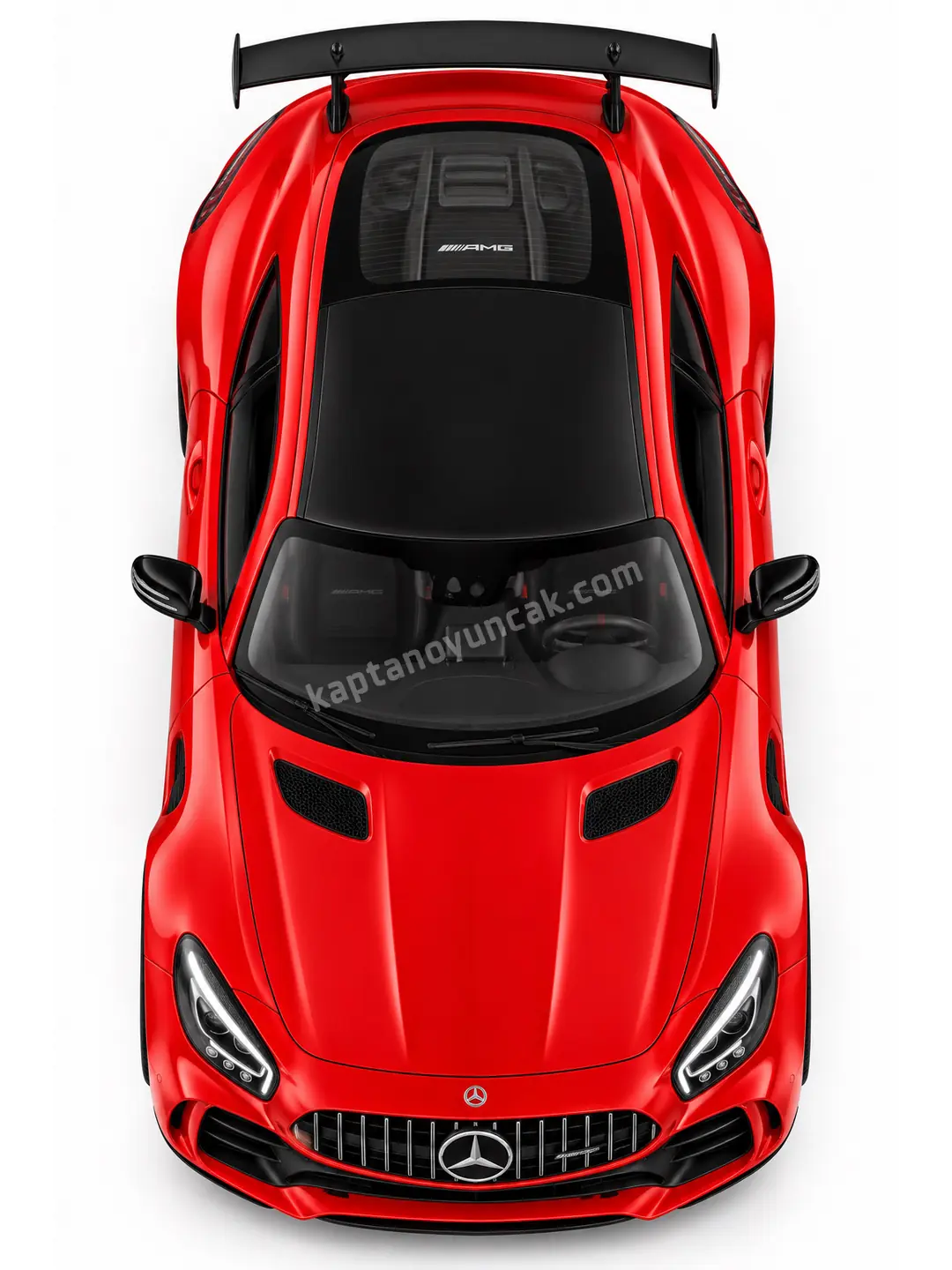 Kapıları Açılıp Kapanabilen Çek Bırak Metal Mercedes Amg GT63 1:24 5