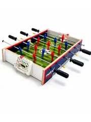 Ahşap Masaüstü Futbol Maçı Langırt Oyun Seti 3