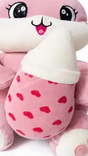 Dondurmalı Peluş Tavşan 45 Cm 3