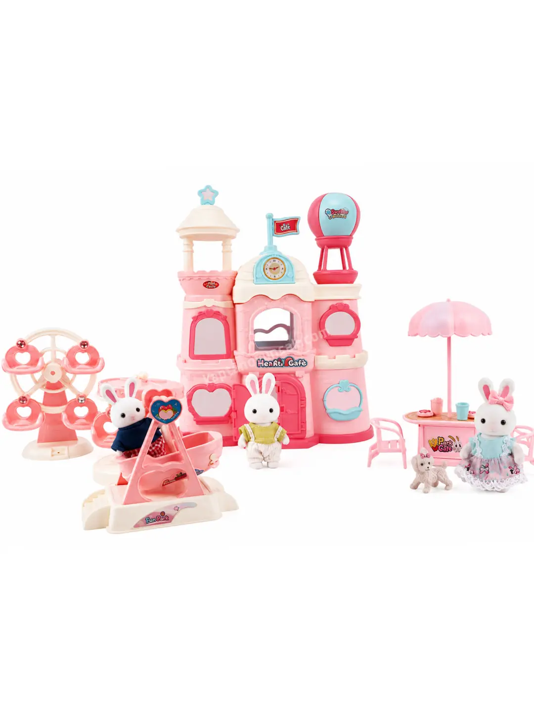 Bay Dreamy Mini Tavşan Ailesi Kale Seti 2