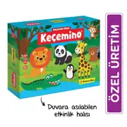 Keçemino Etkinlik Halısı - Hayvanlar Alemi 1