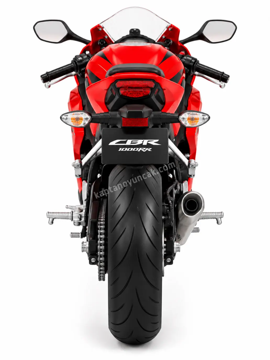 Metal Honda CBR-1000RR Motosiklet 1:10 5