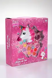 Unicorn Şekilli 3 Katlı Makyaj Güzellik Seti 4