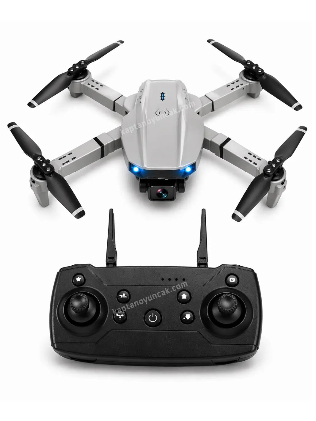 Uzaktan Kumandalı 4K Çekim Yapabilen Kameralı Katlanabilir Drone Mini 3