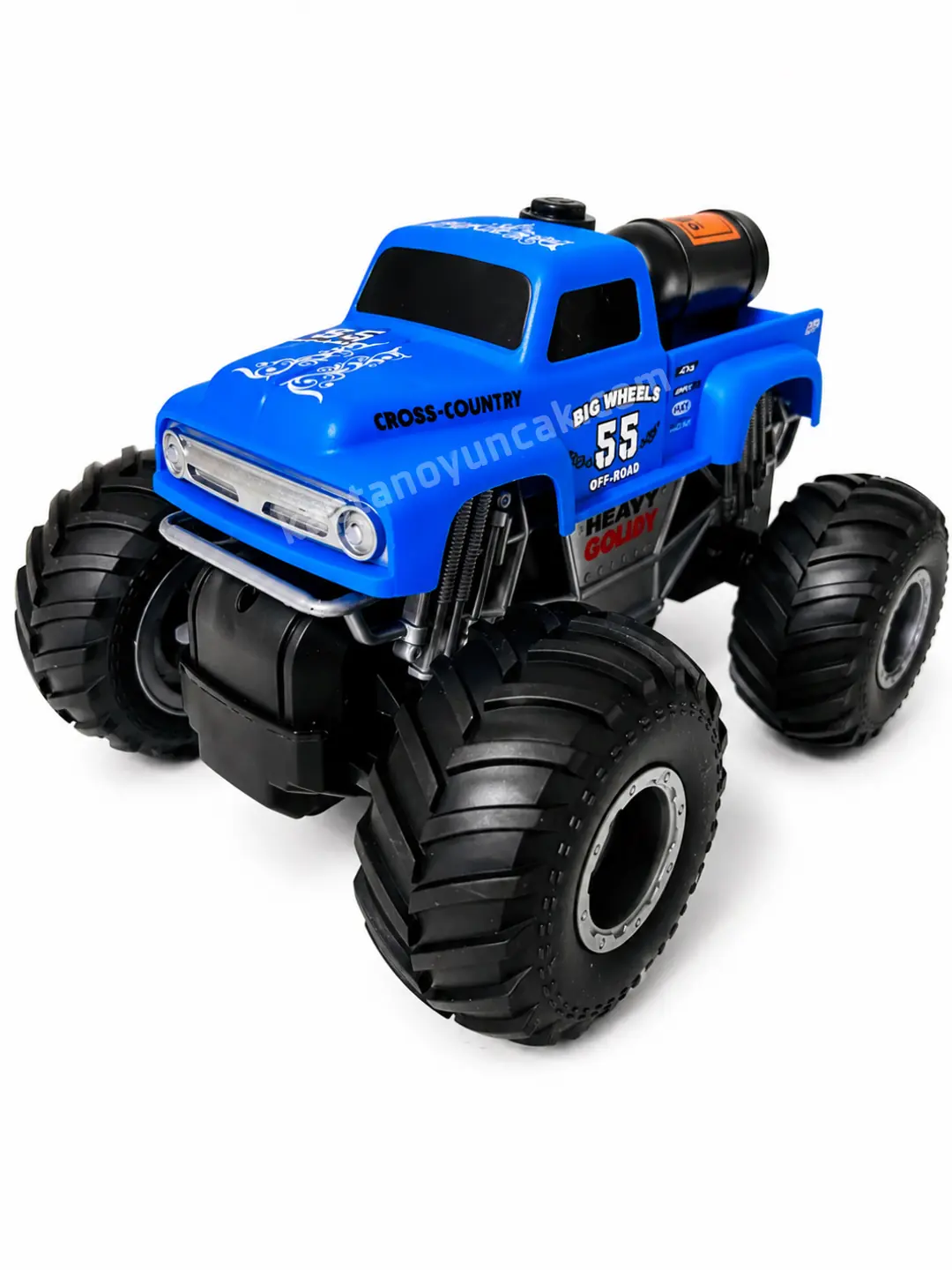 Uzaktan Kumandalı Şarjlı Duman Çıkartan Off Road Canavar Araba 7