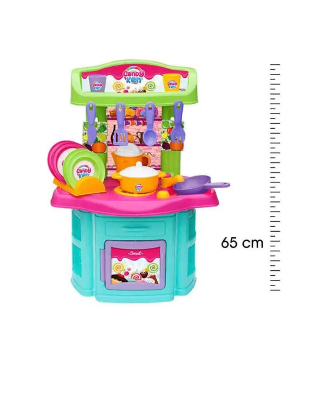 Dede Candy Ken Şef Mutfak Seti Oyuncak 4