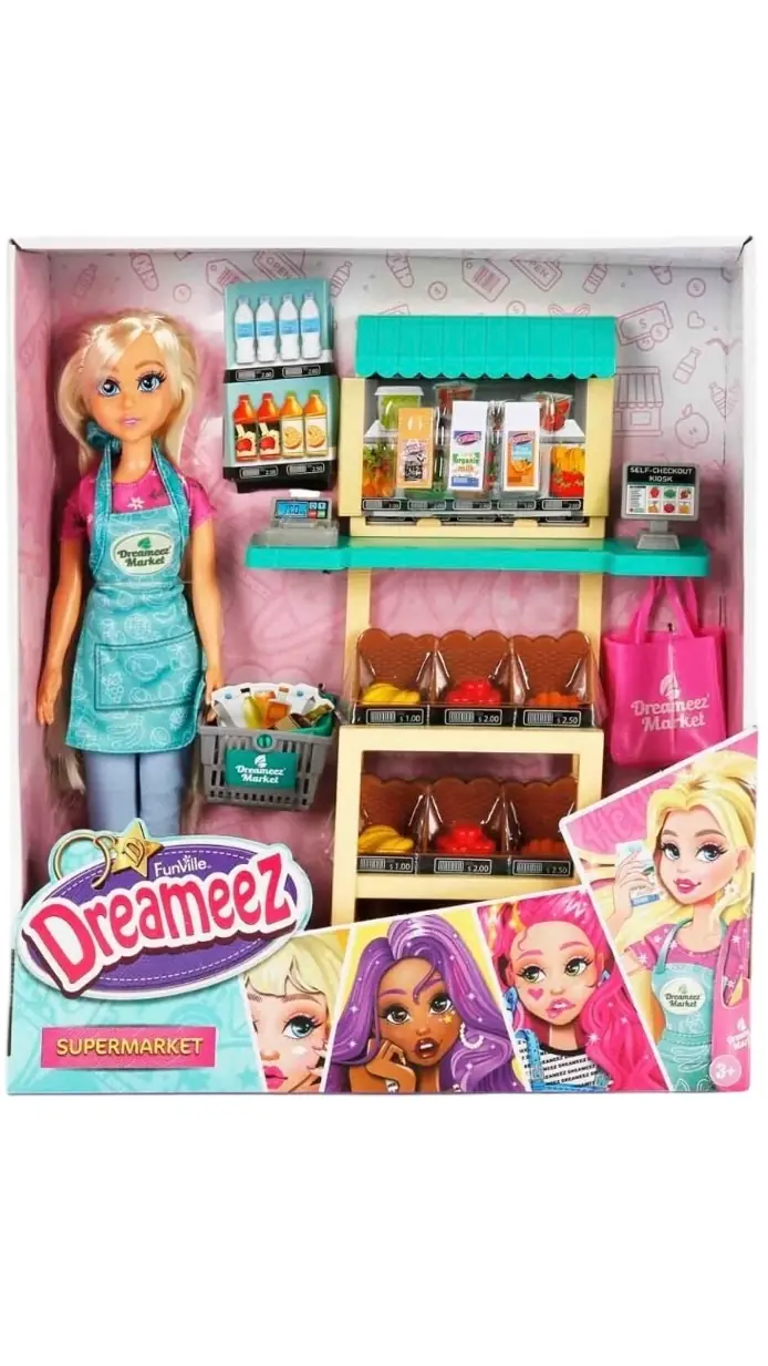 Dreameez Süpermarket Bebek Oyun Seti 2