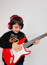 Elektronik Gerçek Telli Rock Gitar 1