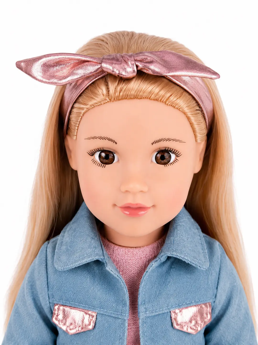 Kot Ceketli Alya Bebek 47 Cm 4