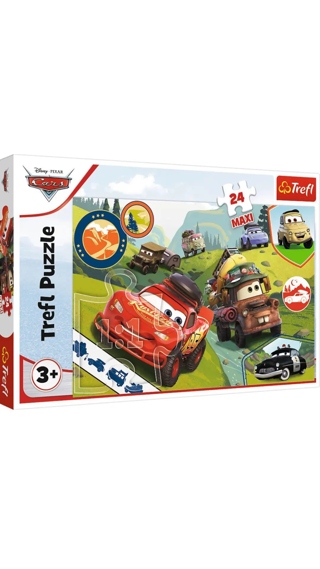 Şimşek Cars Puzzle Maxi Boyut 24 Parça