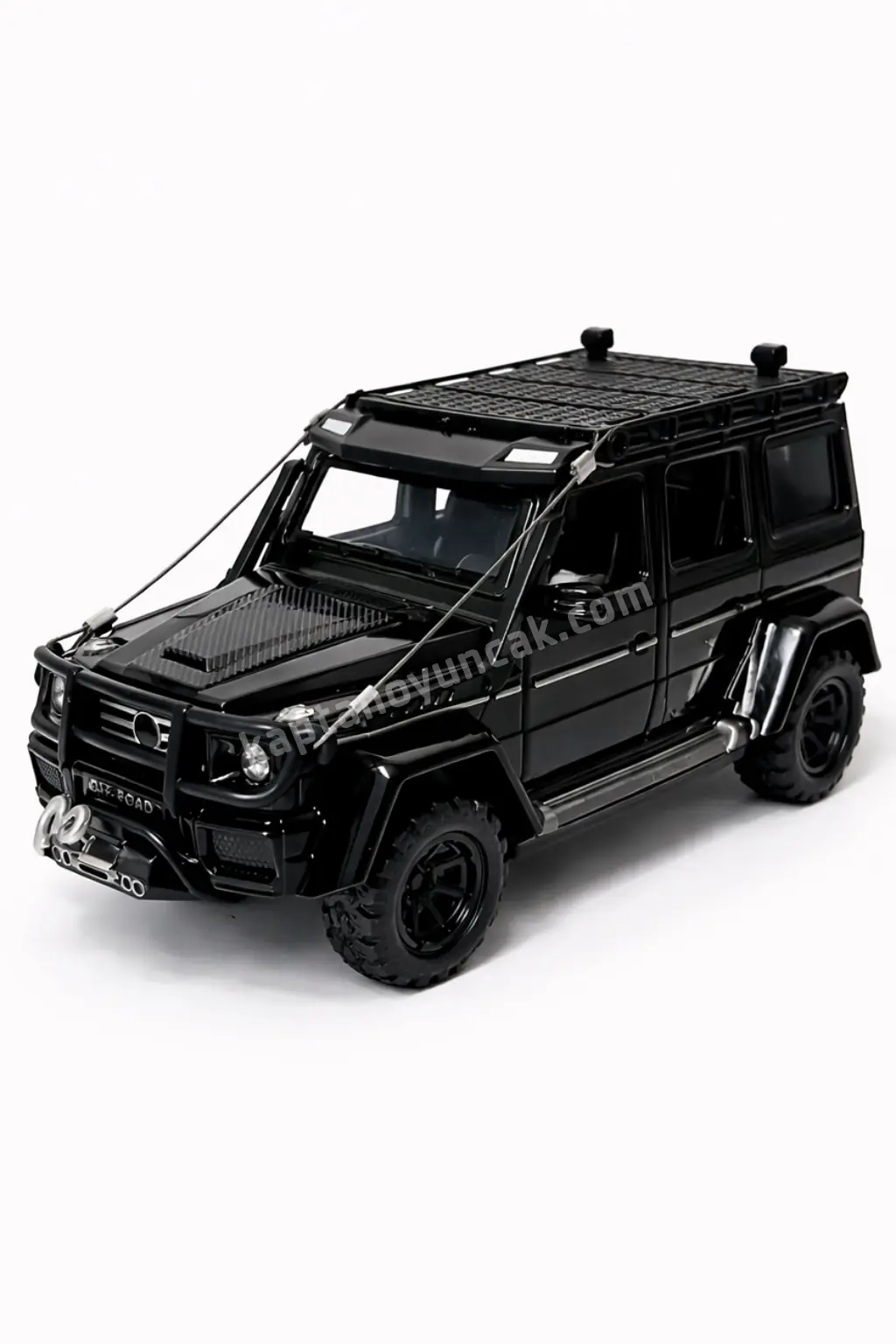 Kapıları Açılıp Kapanabilen Çek Bırak Sesli ve Işıklı Metal Mercedes Amg G63 Jeep 6