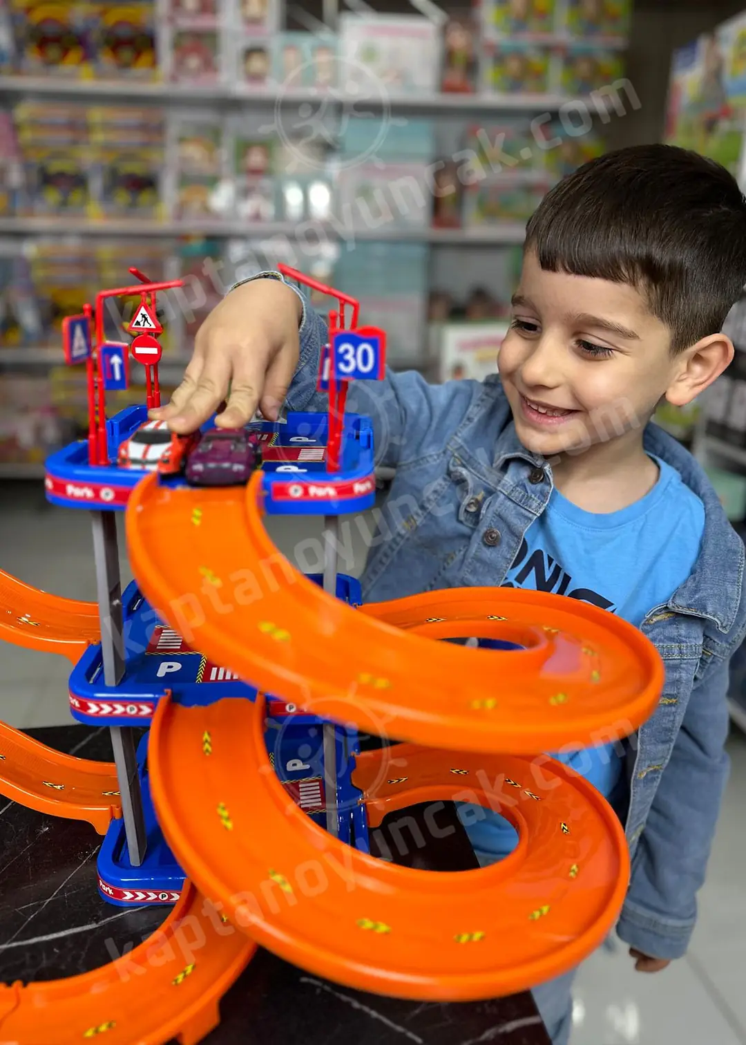 Erdem 6 Katlı Garaj Otopark Seti Oyuncak 1