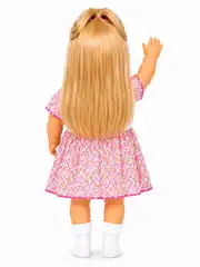 Uzun Saçlı Masal Anlatan Sesli Azra Et Bebek 60 Cm 7