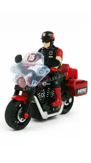 Sesli Işıklı Sürtmeli Yunus Polis Motosiklet 1