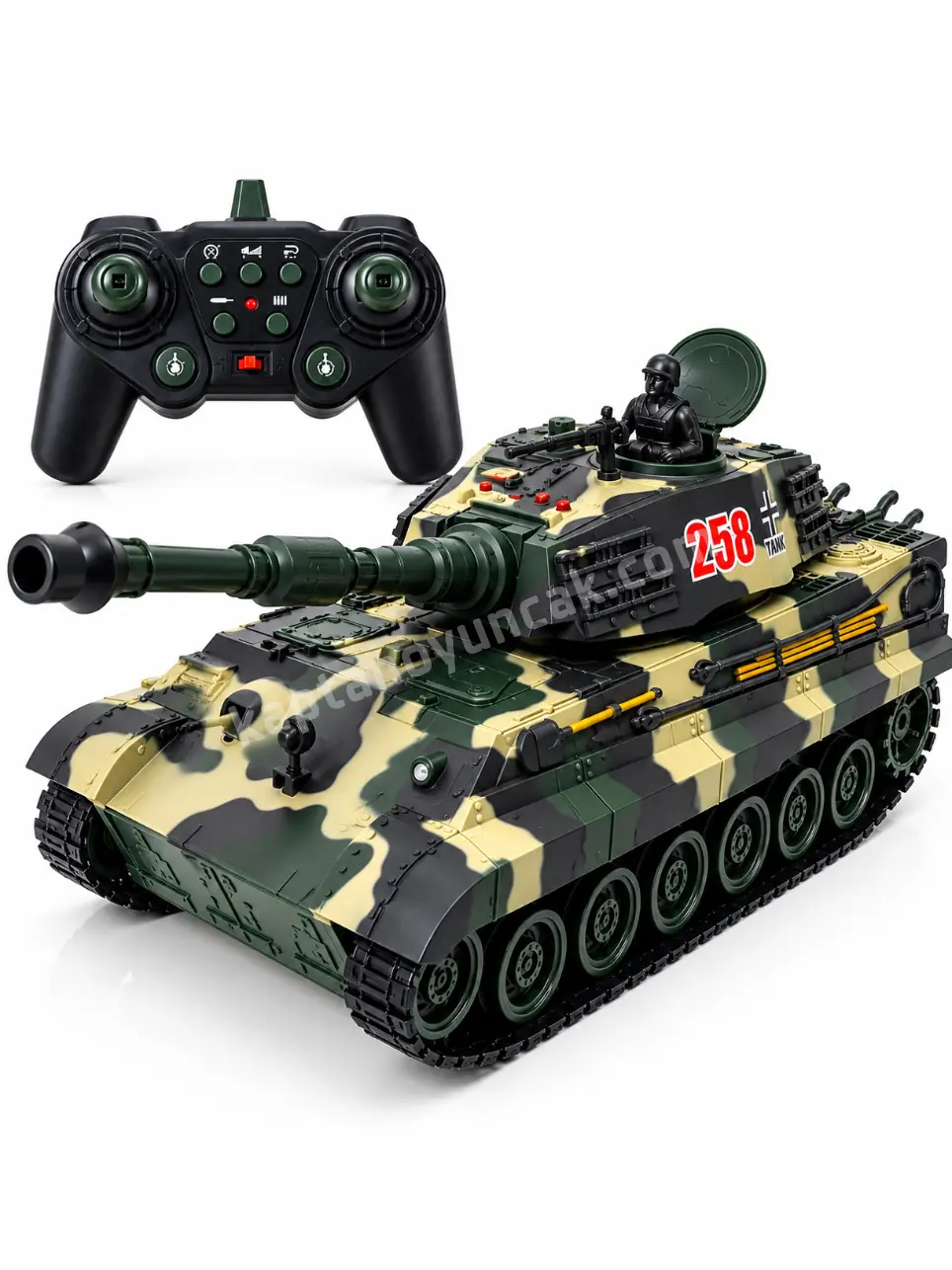 Uzaktan Kumandalı Şarjlı 15 Fonksiyonlu Tank