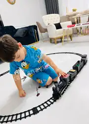 Vardem Sesli Işıklı Klasik Buharlı Tren 2